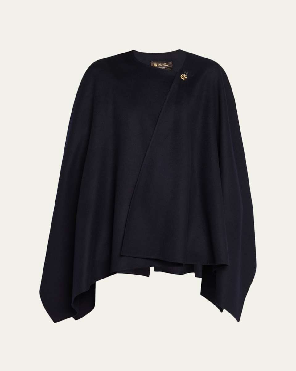 Renata Double-Face Cashmere Cape